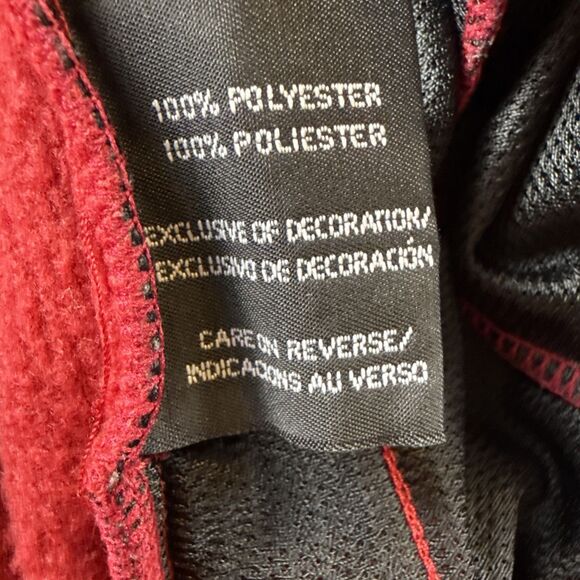 Starter NCAA FSU Seminoles Men’s XL Red Fleece Pullover Mock Neck Sweatshirt - Picture 7 of 9